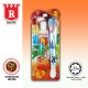 Raiya Junior 50gm toothpaste with toothbrush - Orange